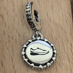 Pandora Sneaker Exclusive Dangle Charm Pendant, S925 Silver Bracelets